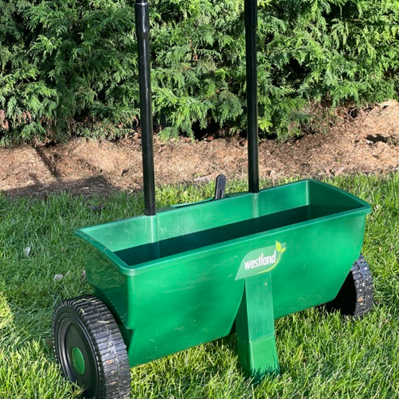 Lawn seed spreader online
